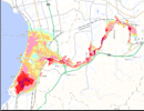 天野川 洪水浸水想定区域図マップ